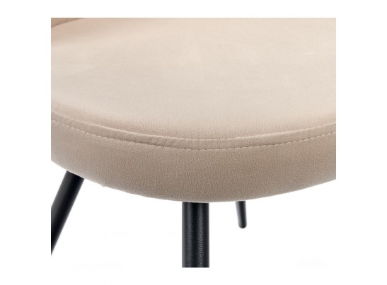 Стул Vivian латте с черными ножками в Ростове-на-Дону