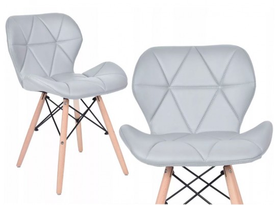 Стул Diamond, светло-серый в Ростове-на-Дону