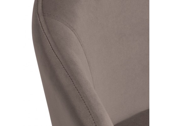 Стул-полукресло Emil латте с золотыми ножками в Ростове-на-Дону