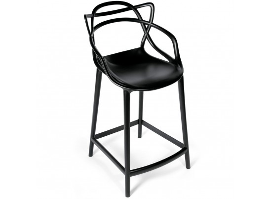 Комплект из 2-х стульев полубарных Masters чёрный в Ростове-на-Дону