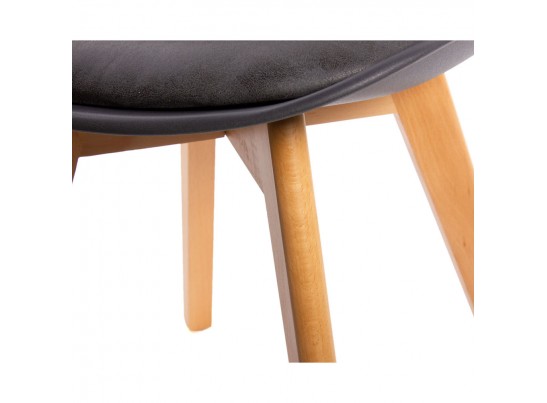 Стул Eames Bon чёрный в Ростове-на-Дону