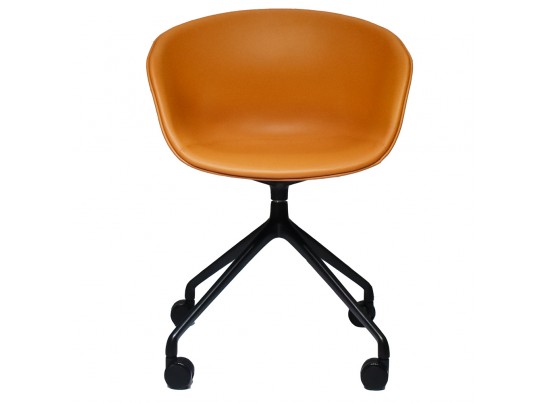 Кресло HAY CHAIR тёмно-серый, оранжевый в Ростове-на-Дону