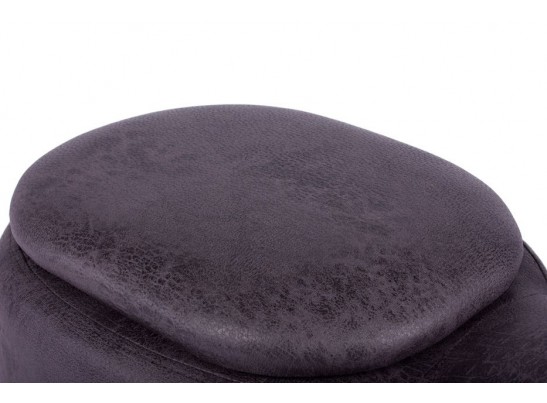 Пуф Поросенок с отсеком для хранения серовато-пурпурно-синий в Ростове-на-Дону