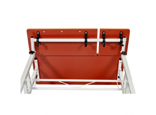 Стол многофункциональный Shuttle 80х58х80-130см, светлое дерево, белый в Ростове-на-Дону