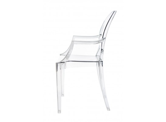 Стул Louis Ghost прозрачный серый в Ростове-на-Дону