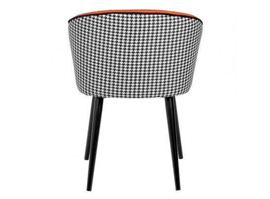 Стул Paola оранжевый с жаккардом в Ростове-на-Дону