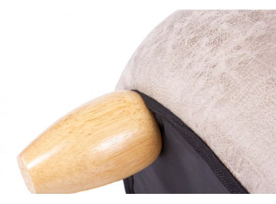 Пуф Поросенок с отсеком для хранения французский серый в Ростове-на-Дону