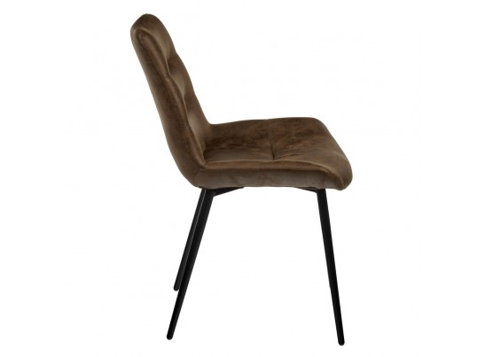 Стул Chester искусственная замша, коричневый в Ростове-на-Дону
