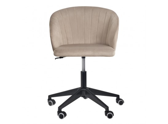 Стул Paola вращающийся на колесиках латте в Ростове-на-Дону