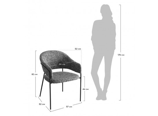 Стул Felix бежевый с золотыми ножками в Ростове-на-Дону