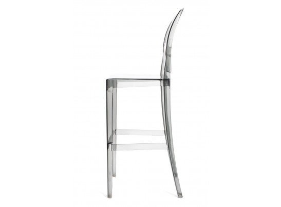 Стул барный Victoria Ghost прозрачный серый в Ростове-на-Дону