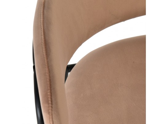 Стул Napoli латте с черными ножками в Ростове-на-Дону