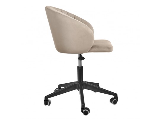 Стул Paola вращающийся на колесиках латте в Ростове-на-Дону