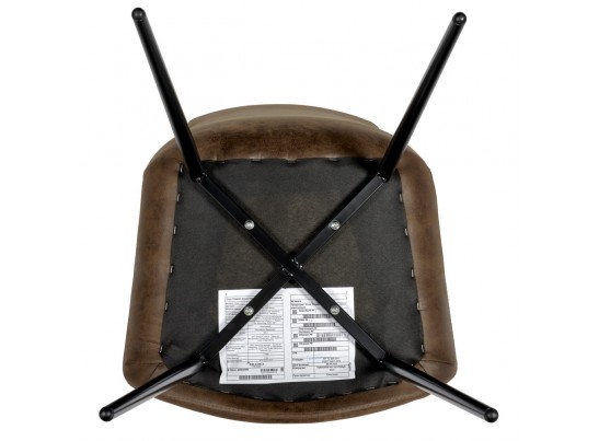 Стул Chester искусственная замша, коричневый в Ростове-на-Дону