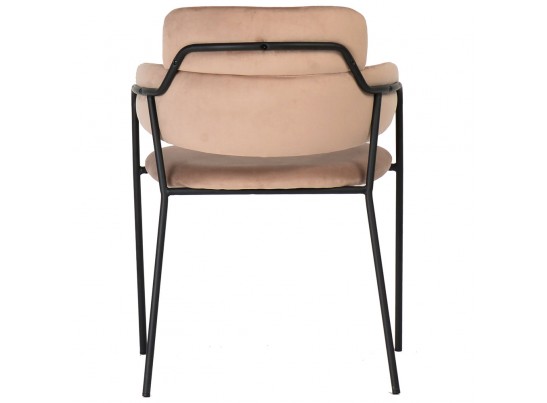 Стул Napoli латте с черными ножками в Ростове-на-Дону