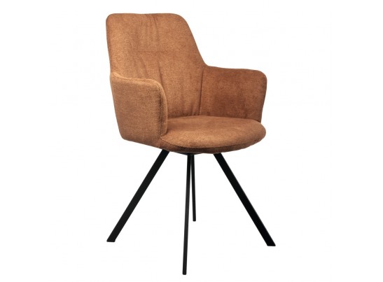 Комплект из 2-х стульев Grant терракотовый шенилл на поворотном механизме в Ростове-на-Дону