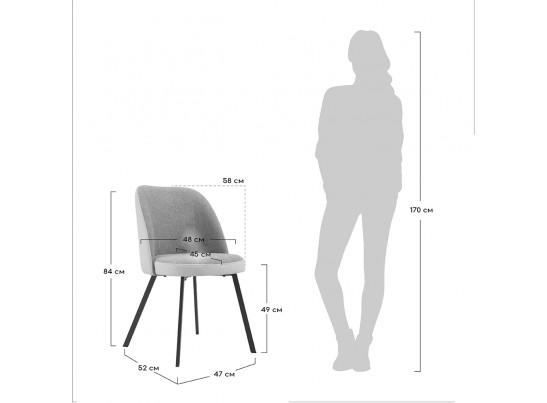 Стул Praga горчичный в Ростове-на-Дону