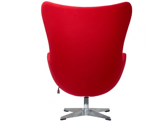 Кресло EGG CHAIR красный кашемир в Ростове-на-Дону