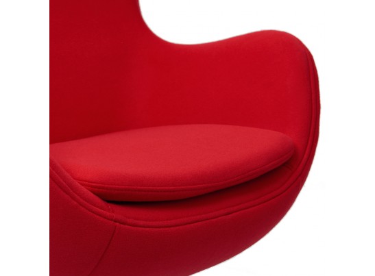 Кресло EGG CHAIR красный кашемир в Ростове-на-Дону