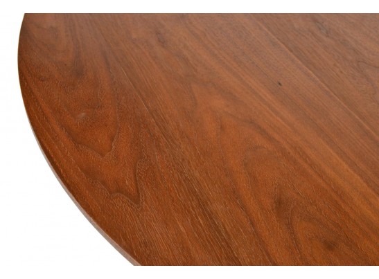 Стол Liverpool 100см, орех с золотистыми ножками в Ростове-на-Дону