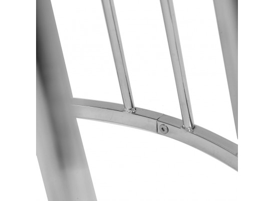 Стол Liverpool 110см орех, хромированные ножки в Ростове-на-Дону