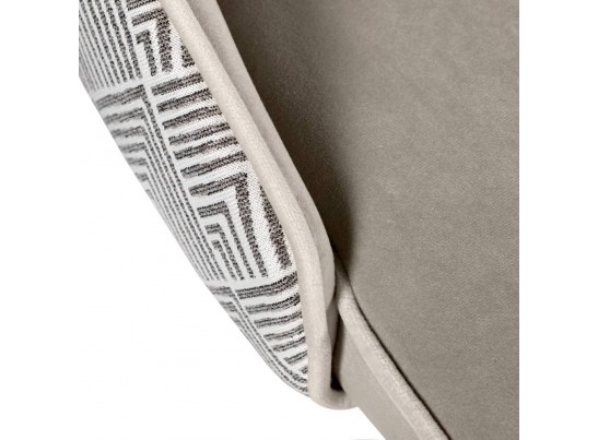 Стул полубарный Dave латте с жаккардом, с поворотным механизмом в Ростове-на-Дону