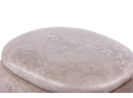 Пуф Поросенок с отсеком для хранения французский серый в Ростове-на-Дону