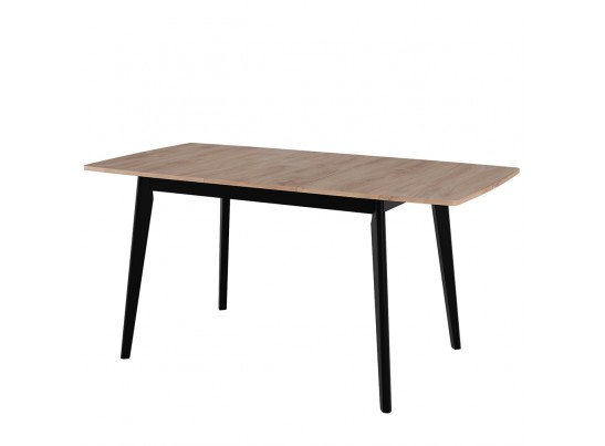 Стол Oslo 120-160 x 80см, Дуб Навара, чёрный в Ростове-на-Дону Стол Oslo 120-160 x 80см, Дуб Навара, чёрный в Ростове-на-Дону