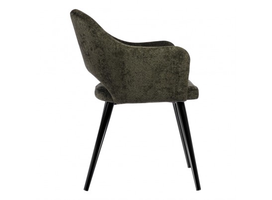 Стул Bruno зелёный шенилл в Ростове-на-Дону