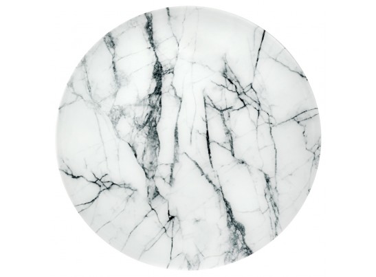 Набор кофейных столиков Tango белый мрамор с белыми ножками в Ростове-на-Дону