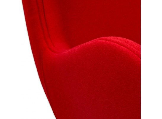 Кресло EGG CHAIR красный кашемир в Ростове-на-Дону
