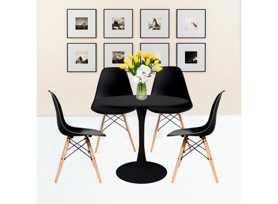 Стол Tulip черный 90см в Ростове-на-Дону Стол Tulip черный 90см в Ростове-на-Дону