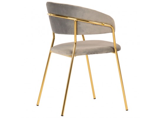 Стул Turin латте с золотыми ножками в Ростове-на-Дону