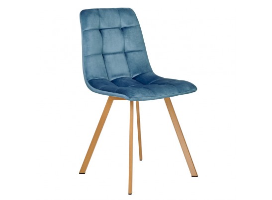 Комплект из 2-х стульев Easy тёмно-бирюзовый с ножками под дерево в Ростове-на-Дону