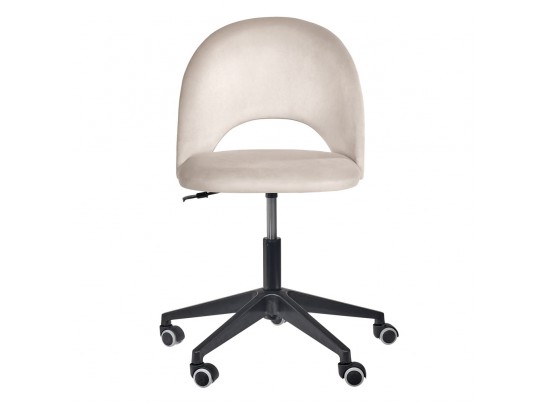 Стул Leo вращающийся на колесиках латте в Ростове-на-Дону