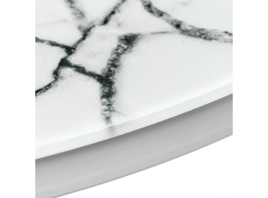 Набор кофейных столиков Tango белый мрамор с белыми ножками в Ростове-на-Дону