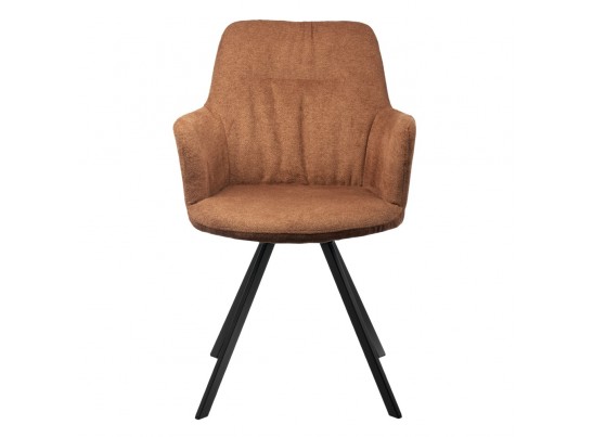 Комплект из 2-х стульев Grant терракотовый шенилл на поворотном механизме в Ростове-на-Дону