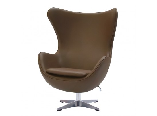 Кресло EGG STYLE CHAIR коричневый в Ростове-на-Дону