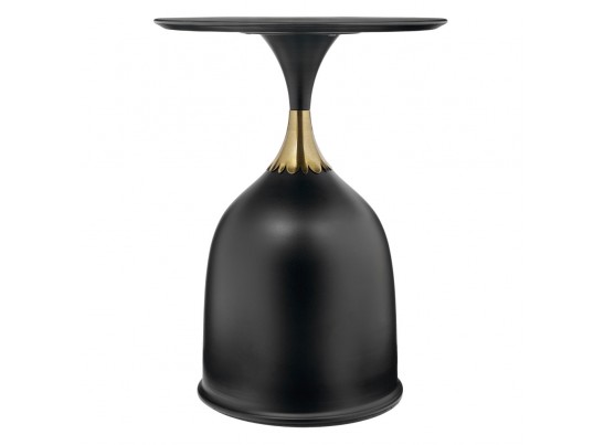 Кофейный столик Stupa диам.40см x 54см, чёрный, металл в Ростове-на-Дону