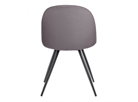 Стул Vivian графит с черными ножками в Ростове-на-Дону