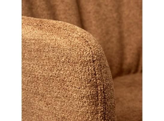 Стул Grant терракотовый шенил на поворотном механизме в Ростове-на-Дону