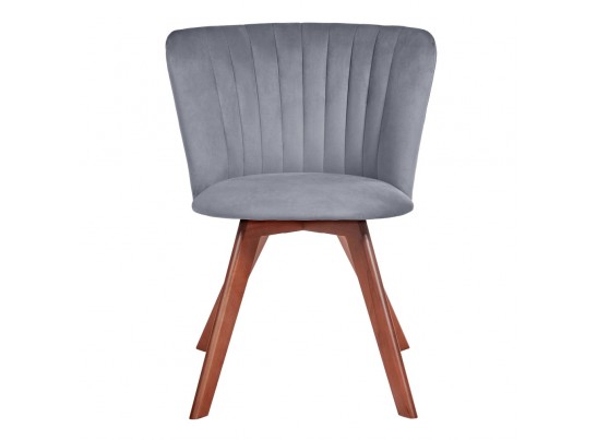 Стул Bella серый, темный орех в Ростове-на-Дону
