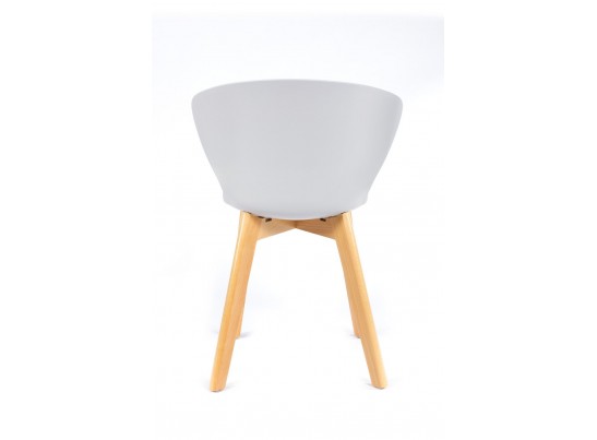 Стул Gracia серый c деревянными ножками в Ростове-на-Дону