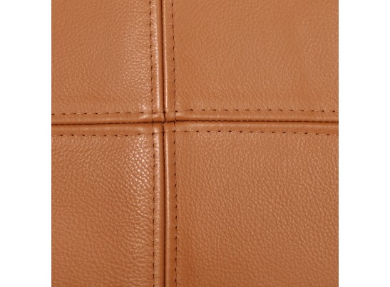 Кресло IMOLA оранжевый, натуральная кожа в Ростове-на-Дону