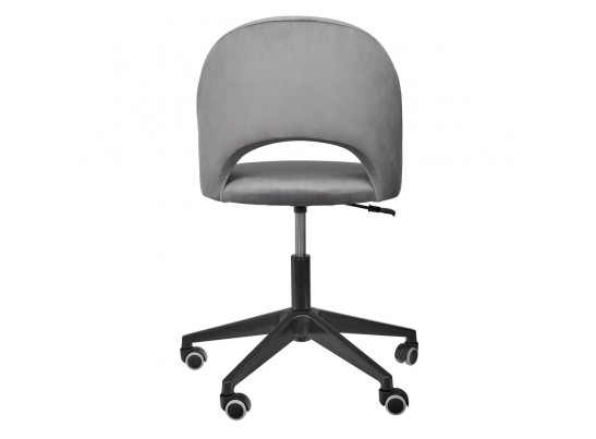 Стул Leo вращающийся на колесиках темно-серый в Ростове-на-Дону