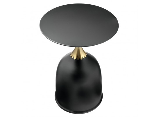 Кофейный столик Stupa диам.40см x 54см, чёрный, металл в Ростове-на-Дону