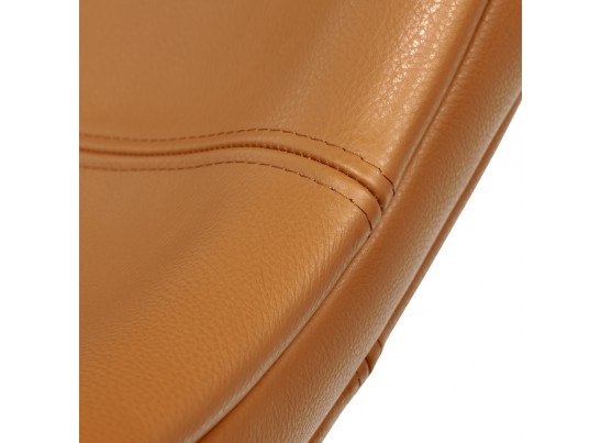 Кресло IMOLA оранжевый, натуральная кожа в Ростове-на-Дону
