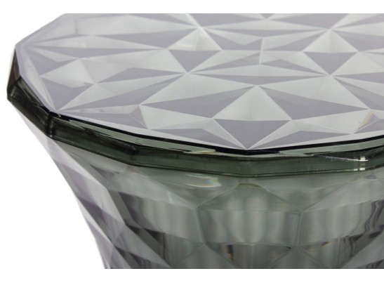 Стул-пуф Stone прозрачный серый в Ростове-на-Дону Стул-пуф Stone прозрачный серый в Ростове-на-Дону