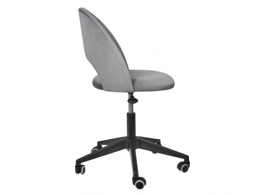 Стул Leo вращающийся на колесиках темно-серый в Ростове-на-Дону
