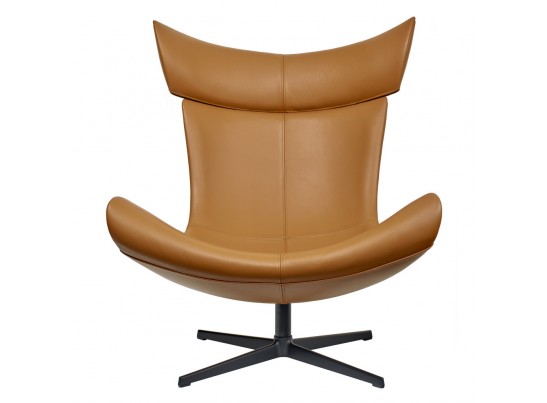 Кресло IMOLA оранжевый, натуральная кожа в Ростове-на-Дону